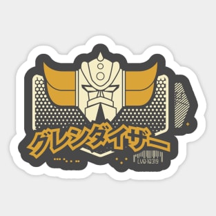 LvlOne Anime Robo - Grendizer Sticker